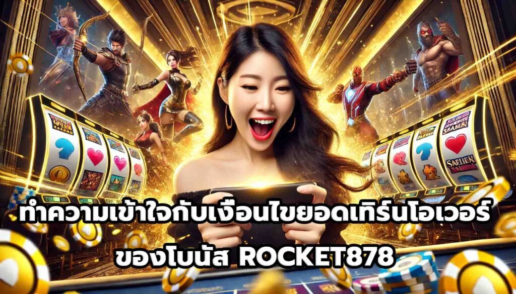 ทำความเข้าใจกับเงื่อนไขยอดเทิร์นโอเวอร์ของโบนัส ROCKET878-10